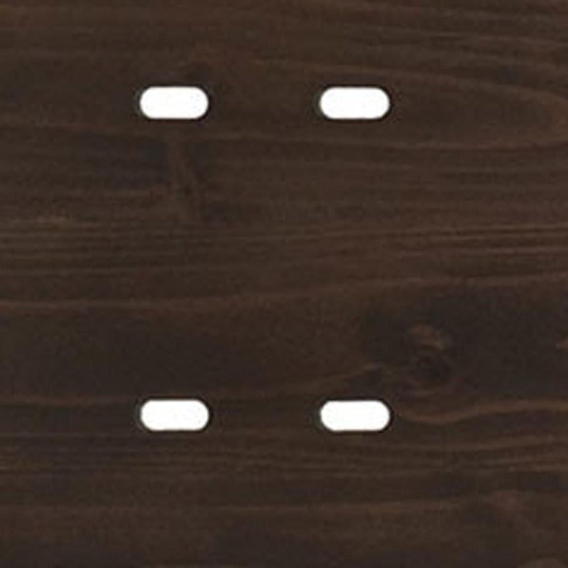 Bridge With Back Slats Component - Dark Brown