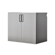 Load image into Gallery viewer, Astro Series - Wall Mounted Base Door Storage Cabinet - Metallic Gray
