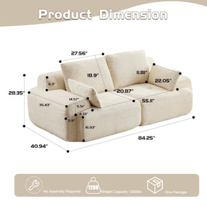 2 Seater Large Sectional Couches For Living Room
