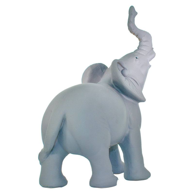 Elephant Tabletop Sculpture - Stone / White