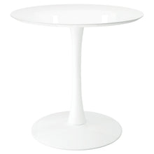 Load image into Gallery viewer, 32" Metal Dining Table - White
