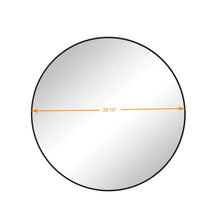 Load image into Gallery viewer, Wall Circular Mirror Metal Framed Mirror Round Vanity Mirror Dressing Mirror, For Bathroom, Living Room, Bedroom Wall Decor
