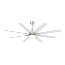 Load image into Gallery viewer, Ceiling Fan With Dimmable LED Light, 8 Blades, Reversible DC Motor, Remote Control

