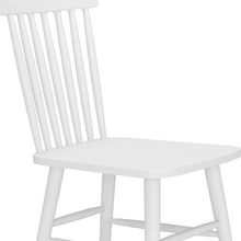 Load image into Gallery viewer, Aluminum Slat Back Dining Side Chairs (Set of 2) - White
