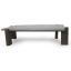 Load image into Gallery viewer, Concrete Rectangular Coffee Table - Walnut And Dark Gray
