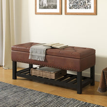 Load image into Gallery viewer, Lomond - Upholstered Storage Ottoman Bench
