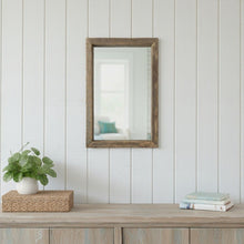 Load image into Gallery viewer, 18" Solid Framed Accent Mirror - Brown

