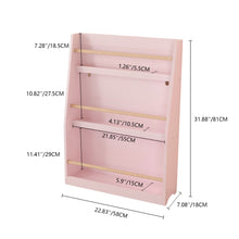 Load image into Gallery viewer, 3 Tier Book Shelf, Compact Storage For Bedrooms
