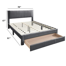 Load image into Gallery viewer, Contemporary Bed &amp; Storage Drawer
