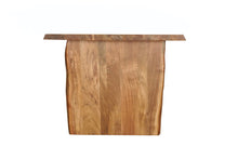 Load image into Gallery viewer, 72" Solid Wood Live Edge Sled Base Dining Table - Natural
