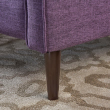 Load image into Gallery viewer, Mid-Century Modern Recliner With Button Tufted Waffle Stitch
