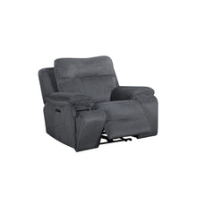 Load image into Gallery viewer, Teddy - Recliner With Power Headrest &amp; Footrest - Gray

