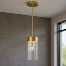 Load image into Gallery viewer, Dimmable Chandelier With Shades - Gold
