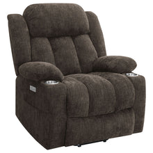 Load image into Gallery viewer, Beca - Upholstered Power Lift Recliner With Cupholders And USB Charging
