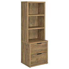Load image into Gallery viewer, Geary - 3 Shelf Bookcase With USB Charging And Lockable Top Drawer
