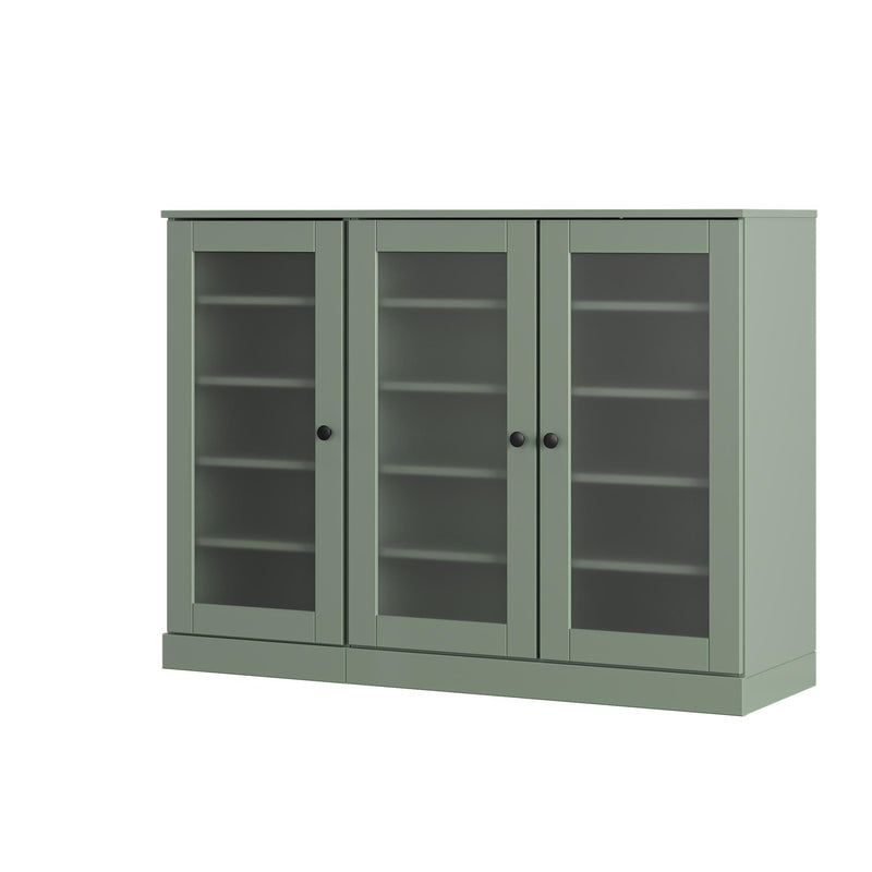 Solid Woodshoe Storage Cabinet (756037) - Sage
