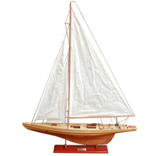 Load image into Gallery viewer, Hand Painted Model Boat (624666) - Light Brown / White
