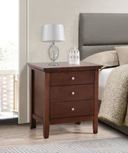 Load image into Gallery viewer, Hammond - 3 Drawer Nightstand - Cappuccino
