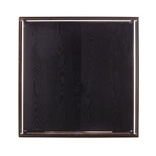 Load image into Gallery viewer, Glass Solid Manufactured Wood Square Coffee Table - Champagne
