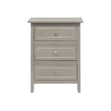 Load image into Gallery viewer, Dove Tailed Drawers 3 Drawer Nightstand
