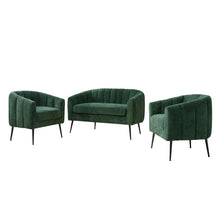 Load image into Gallery viewer, 3 Piece Living Room Furniture Set Sofa &amp; Armchairs
