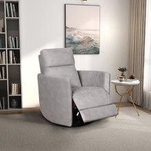 Load image into Gallery viewer, Lawson - Swivel Glider Suede Recliner Chair - Latte
