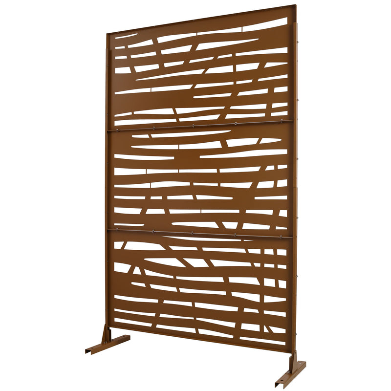 Outdoor & Indoor Privacy Screen Metal Privacy Screen