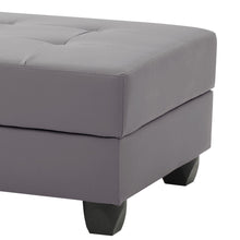 Load image into Gallery viewer, Stylish Storage Contemporary Ottoman
