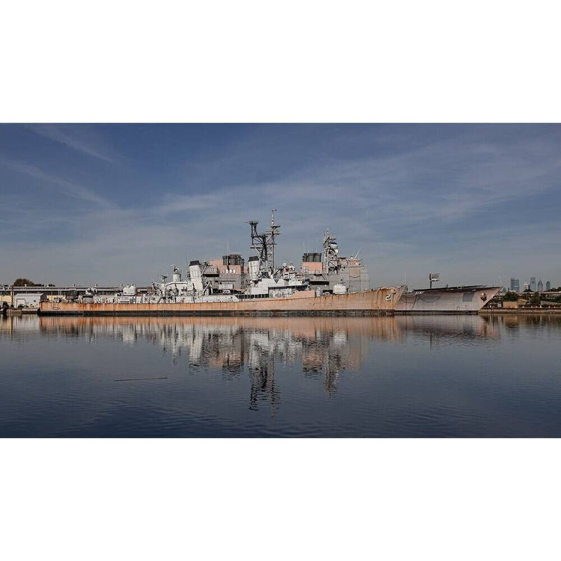 Hand Painted Model Boat (624306) - Dark Gray