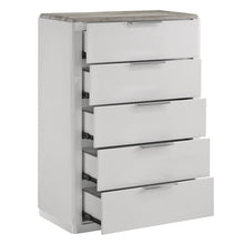 Load image into Gallery viewer, Jazz - 5 Drawer Chest - White
