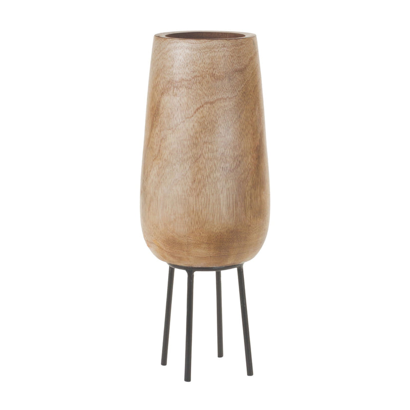 Cylinder Floor Vase - Natural