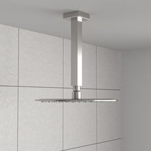 Load image into Gallery viewer, Premium 8" Ceiling Mounted Shower Arm With Flange
