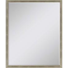 Load image into Gallery viewer, 30'' Wood Accent Mirror - Silver
