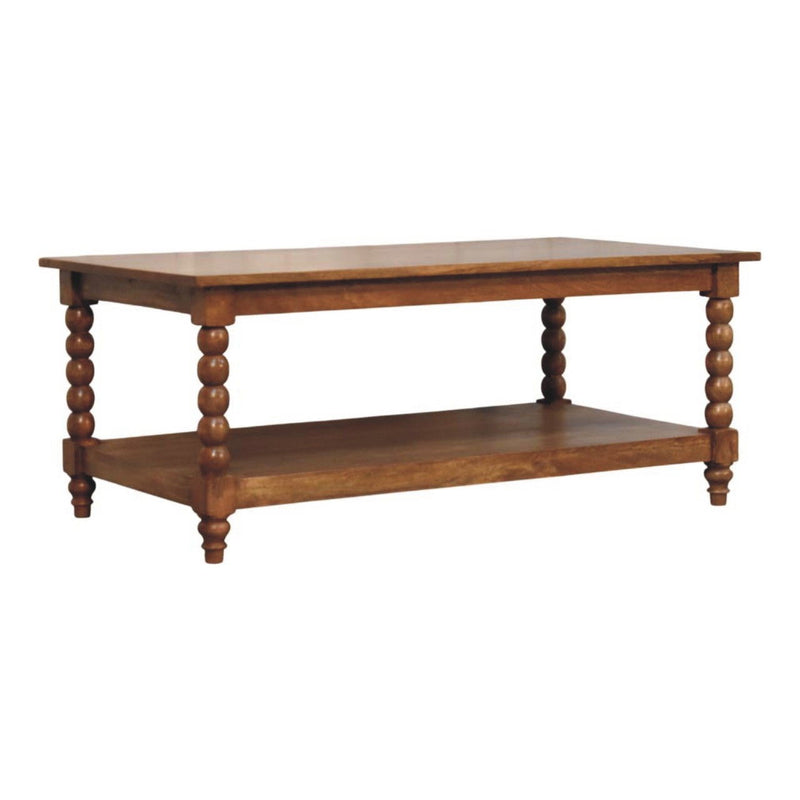 Table With 10 - Brown