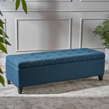 Load image into Gallery viewer, Upholstered Storage Ottoman Bench, Foot Rest For Bedroom
