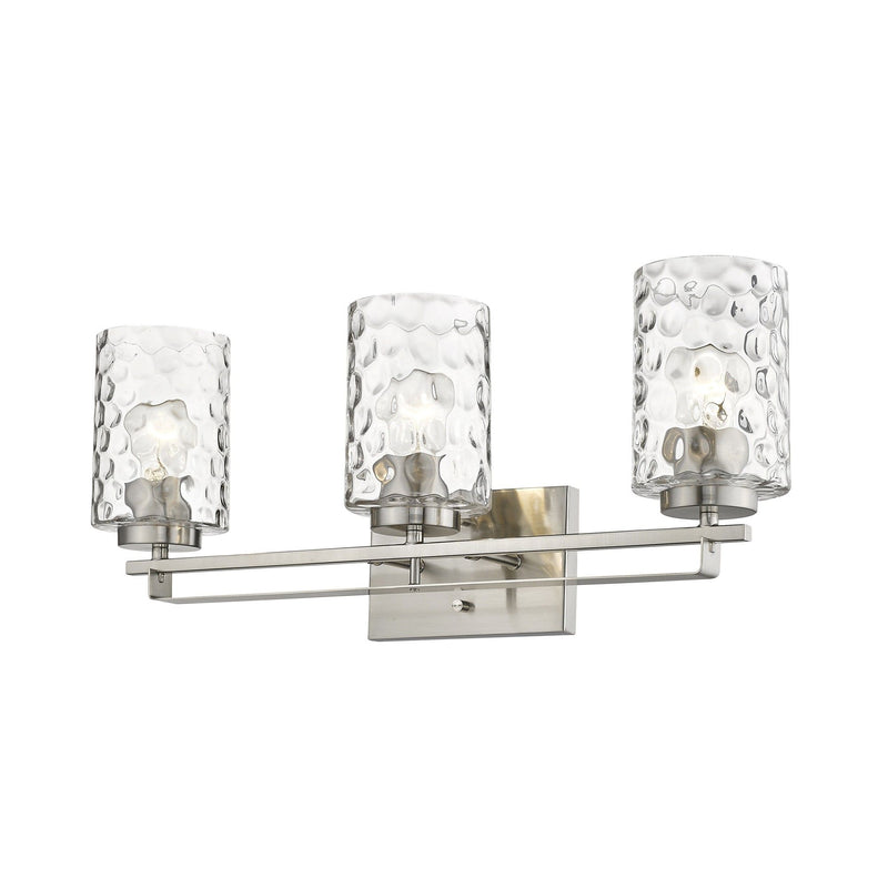 Livvy 3-Light Satin Vanity - Nickel