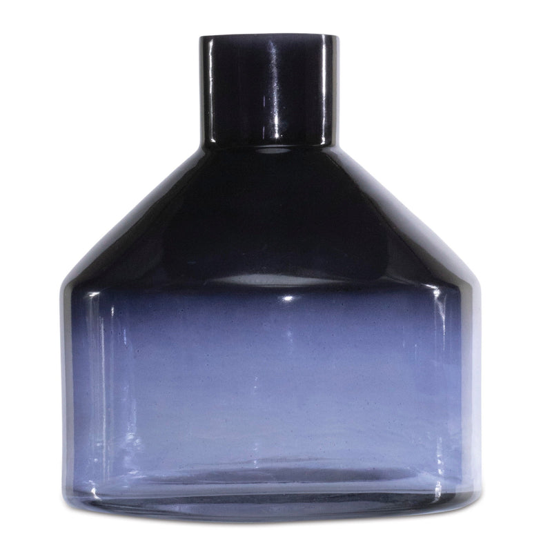Ombre Round Table Vase - Blue