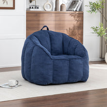 Load image into Gallery viewer, Giant Bean Bag Chair Sofa For Living Room - Dark Blue
