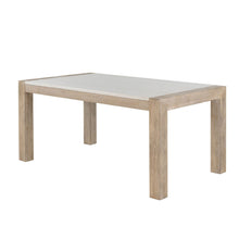 Load image into Gallery viewer, Vanilla - Real Marble Dining Table And Chair Set With Upholstery - Beige / Natural
