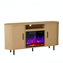 Load image into Gallery viewer, Fireplace TV Stand With Fireplace (734216) - Beige
