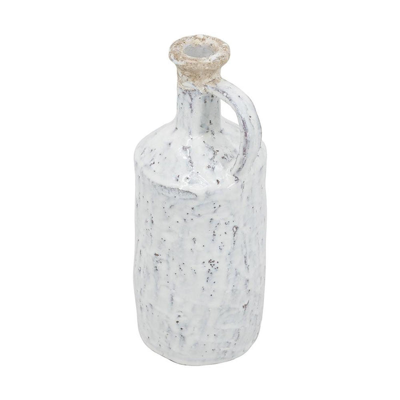 Cylinder Jug Vase (565463) - White