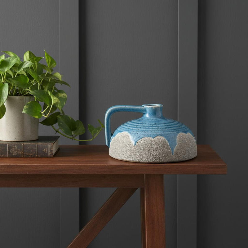 Bud Jug Vase - Blue / Gray