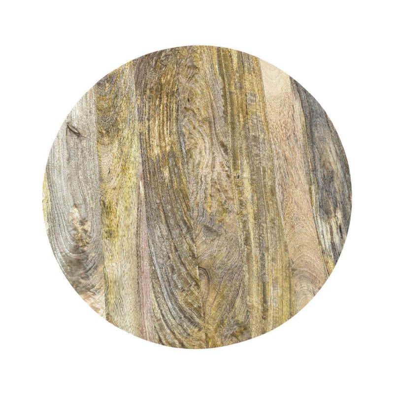Round Drum Coffee Table (745551) - Natural