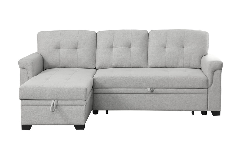 Hunter - Reversible Sleeper Sectional Sofa With Storage Chaise