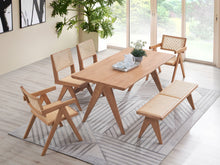 Load image into Gallery viewer, Valentina - 6 Piece Patio Furniture Set - Rattan / Natural
