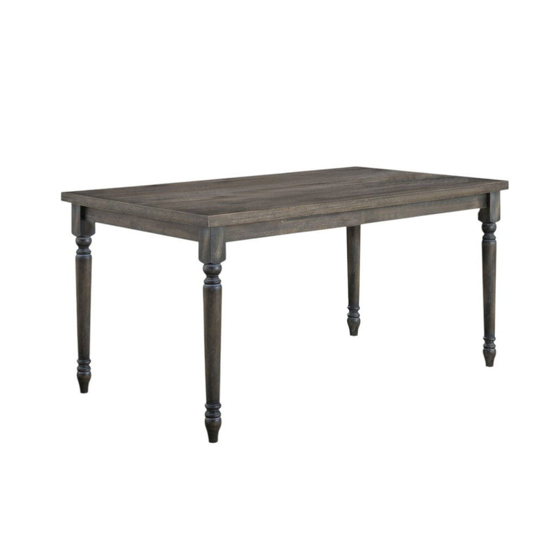 59" Wood Dining Table - Gray