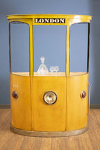 Load image into Gallery viewer, 18" X 70.5" X 49.5" London Tram Bar - Orange / Yellow
