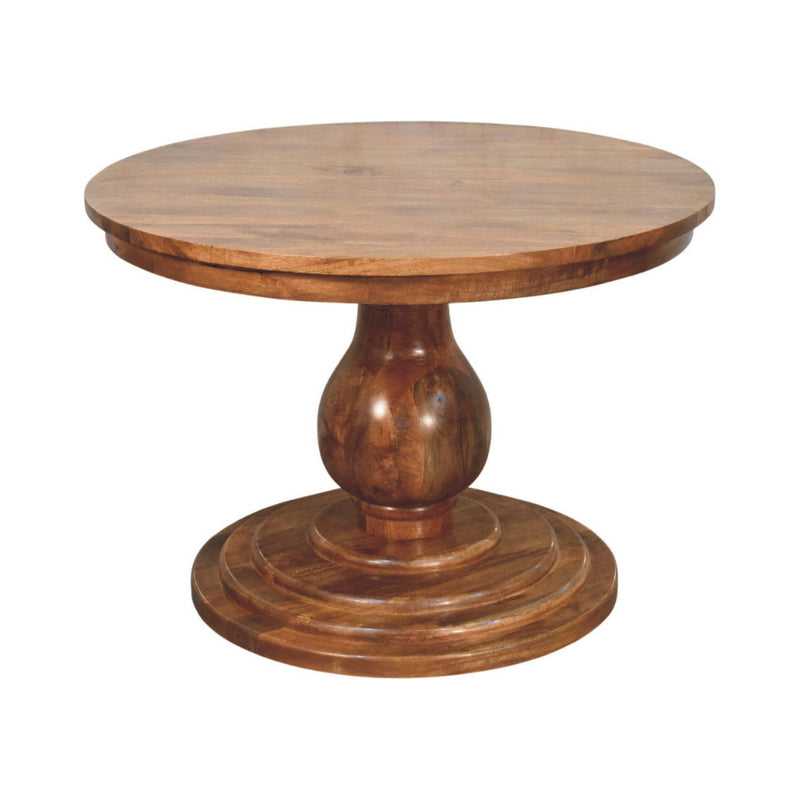 Solid Wood Dining Table (727860) - Brown