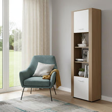 Load image into Gallery viewer, One Tier Bookcase With One Door (724352) - Beige
