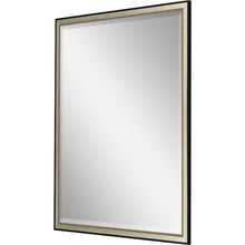 Load image into Gallery viewer, 30" Solid Wood Framed Accent Mirror - Silver
